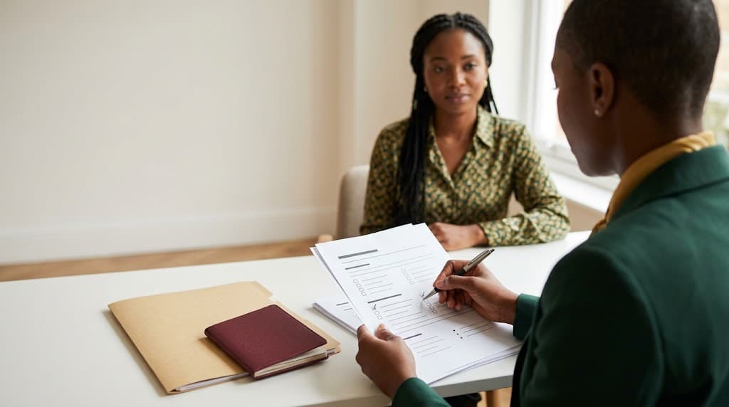 Adult Nigerian passport support document review