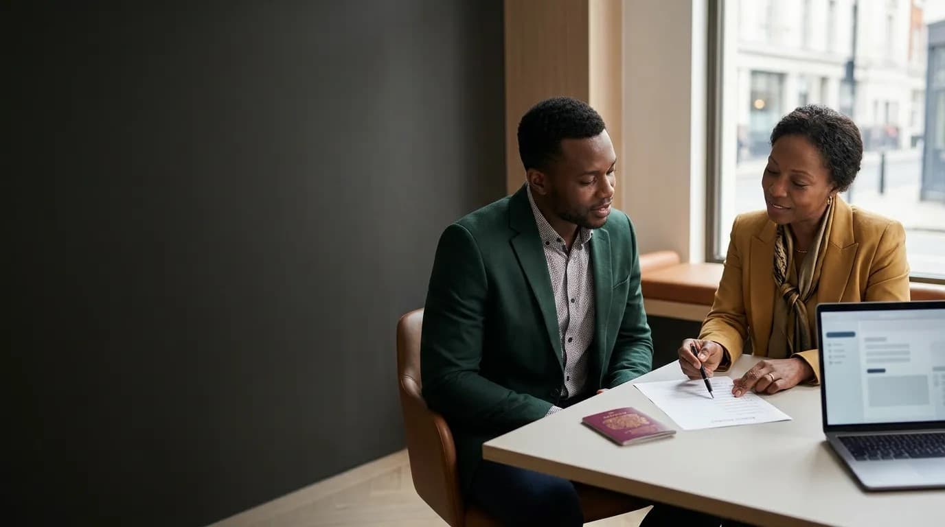 Nigerian passport renewal UK consultation and document check