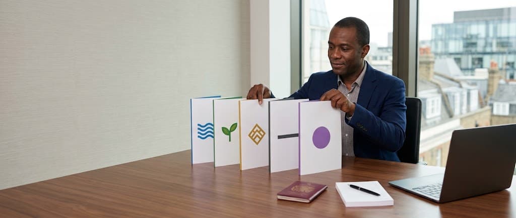 Nigerian passport support documents prepared for a UK application